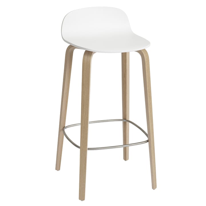 Taburete de bar Visu 75 cm - White-Oak - Muuto