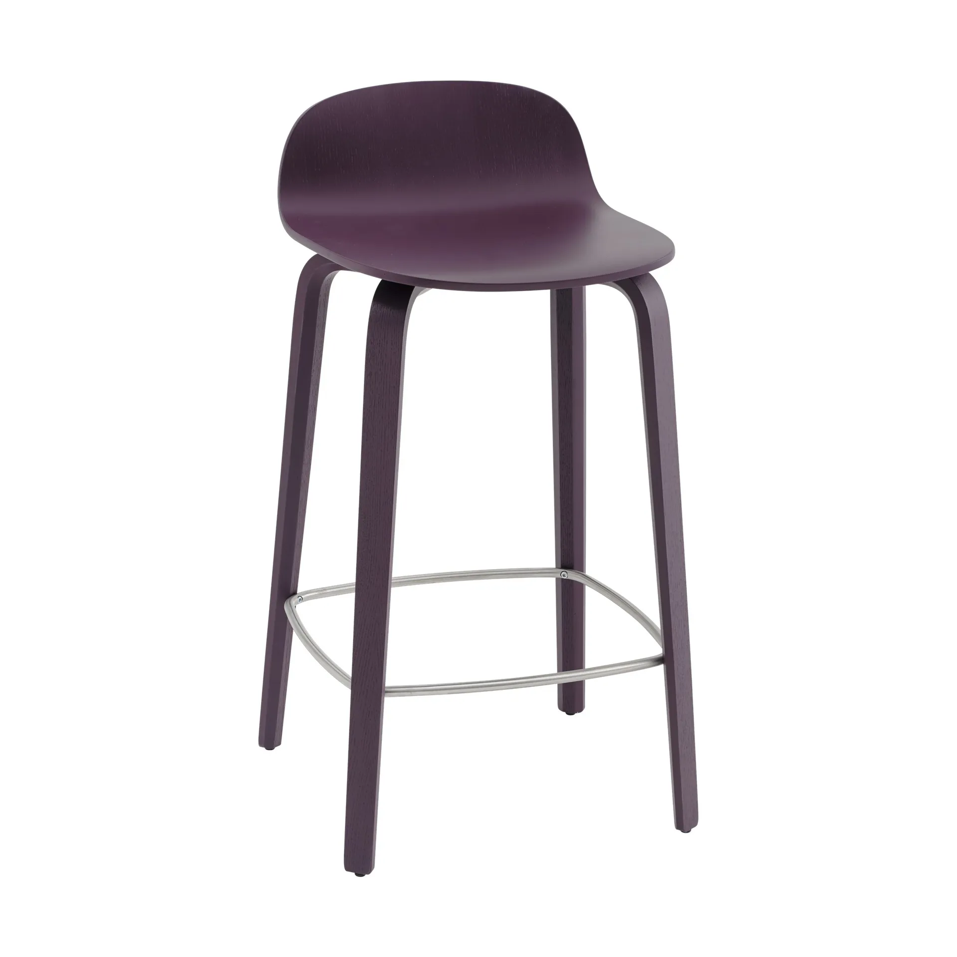 Taburete Visu 65 cm, Dark plum Muuto