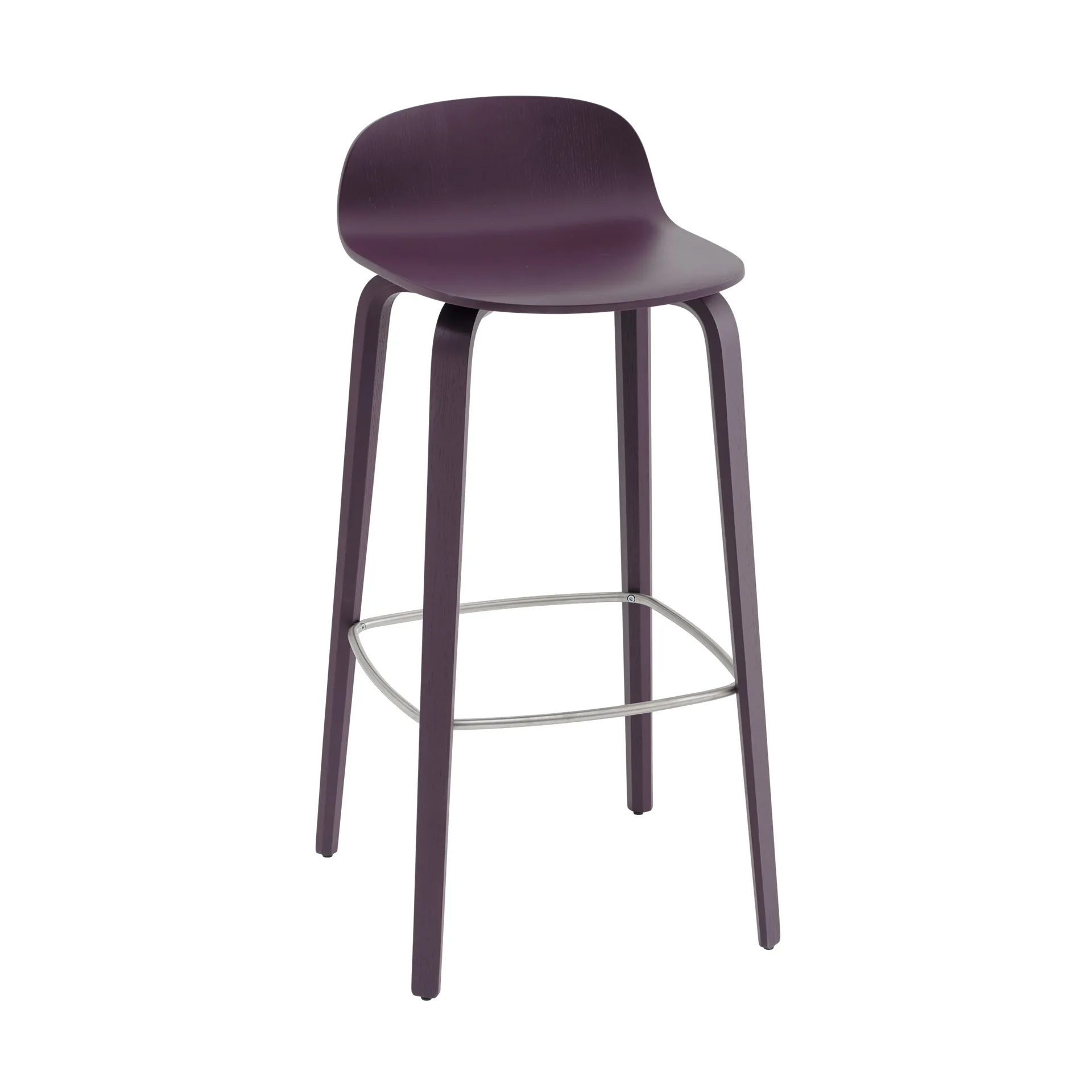 Taburete Visu 75 cm, Dark plum Muuto
