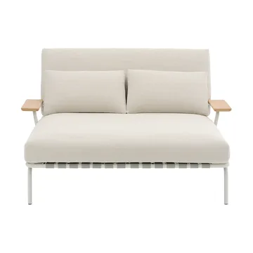 Tumbona Settle  - Laze 1-grey, con reposabrazos - Muuto