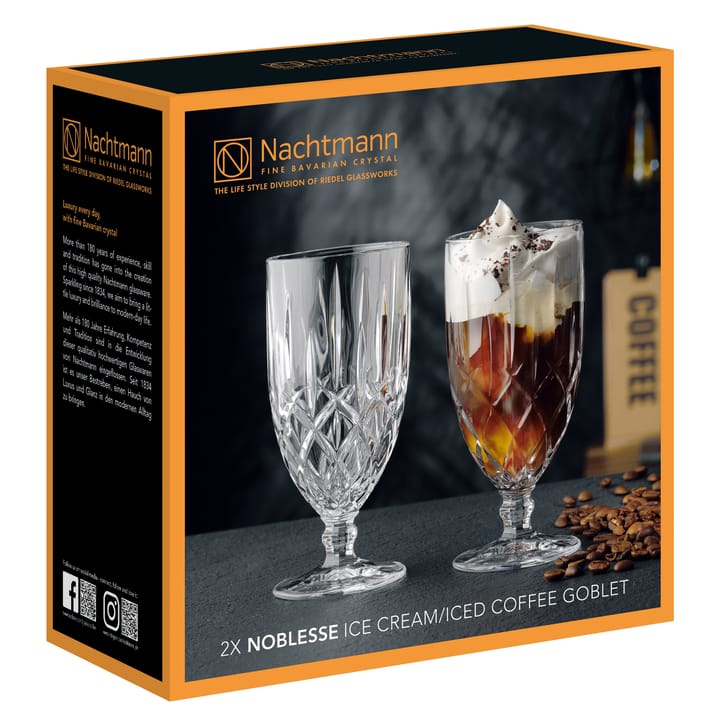 2 Copas de postre Noblesse, Transparente Nachtmann
