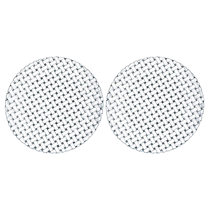 2 Platos Bossa Nova 32 cm - transparente - Nachtmann