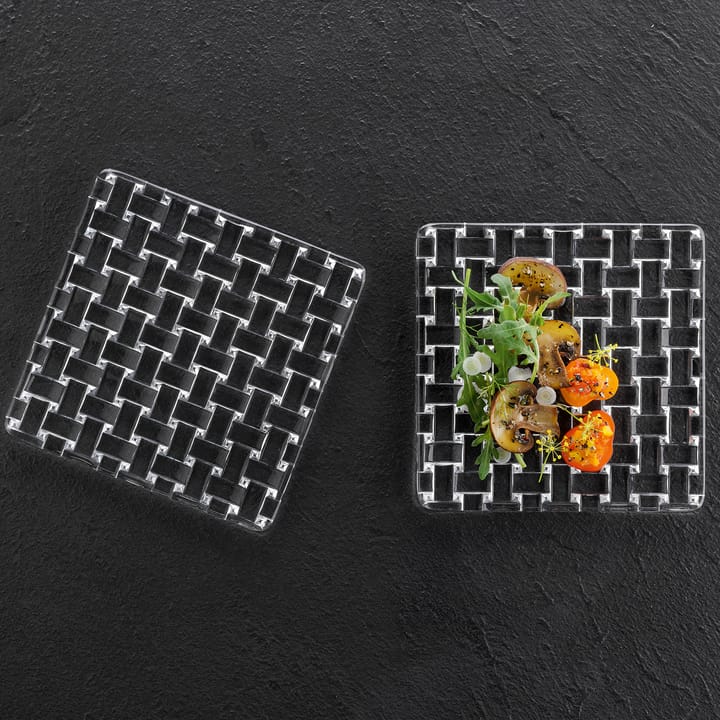 2 Platos Bossa Nova14 cm, Transparente Nachtmann