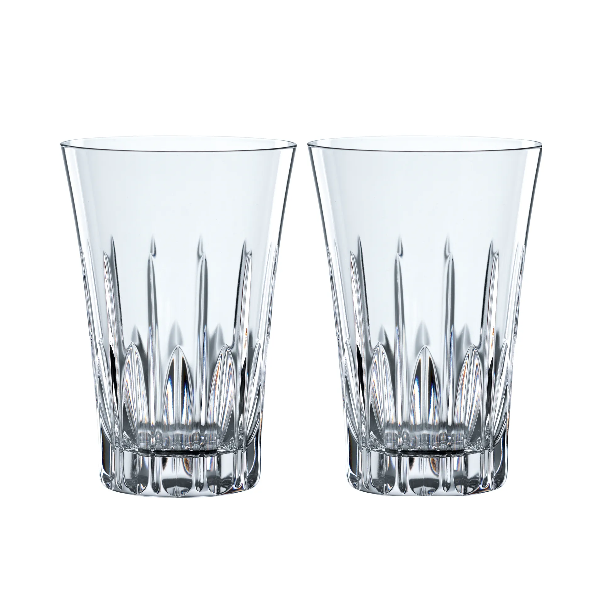 2 Vasos alargados Classix dekor A 34,4 cl, transparente Nachtmann