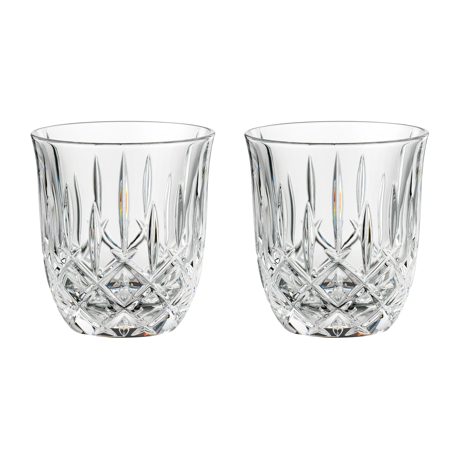 2 Vasos Cappuccino Noblesse Barista 23,5 cl, Clear Nachtmann