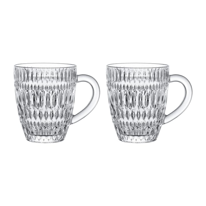 2 Vasos Coffee Ethno Barista 39,2 cl - Clear - Nachtmann
