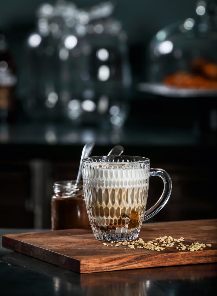 2 Vasos Coffee Ethno Barista 39,2 cl, Clear Nachtmann