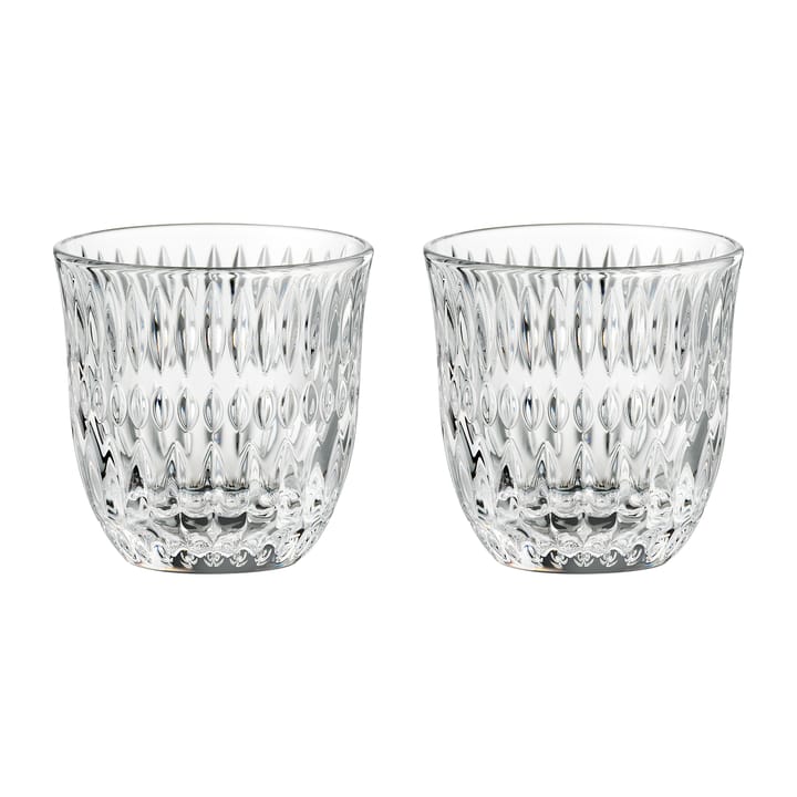 2 Vasos Espresso Ethno Barista 9 cl - Clear - Nachtmann