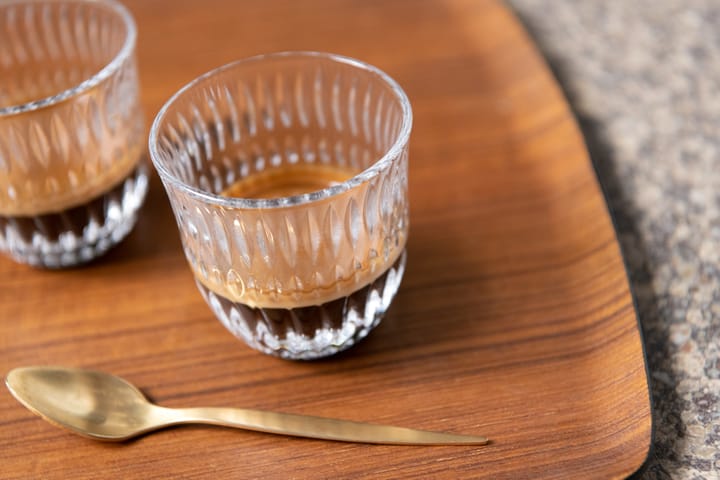 2 Vasos Espresso Ethno Barista 9 cl, Clear Nachtmann