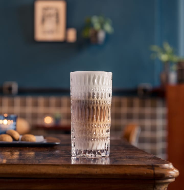 2 Vasos Latte Ethno Barista 43,4 cl, Clear Nachtmann