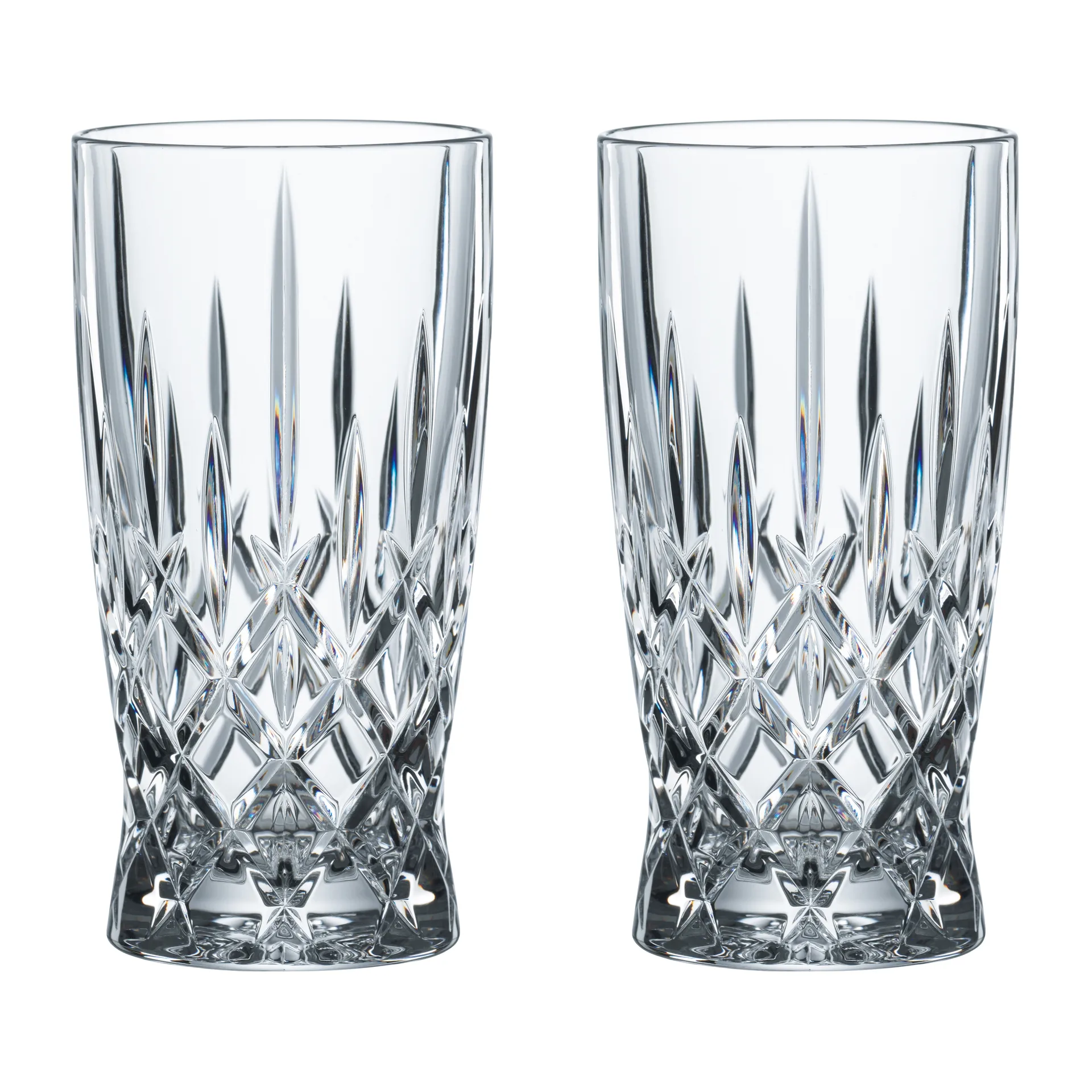 2 Vasos Latte Noblesse Barista 35 cl, Clear Nachtmann