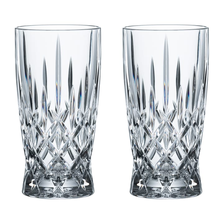 2 Vasos Latte Noblesse Barista 35 cl - Clear - Nachtmann