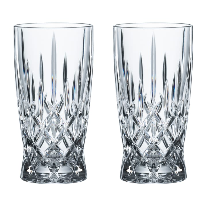 2 Vasos Latte Noblesse Barista 35 cl - Clear - Nachtmann