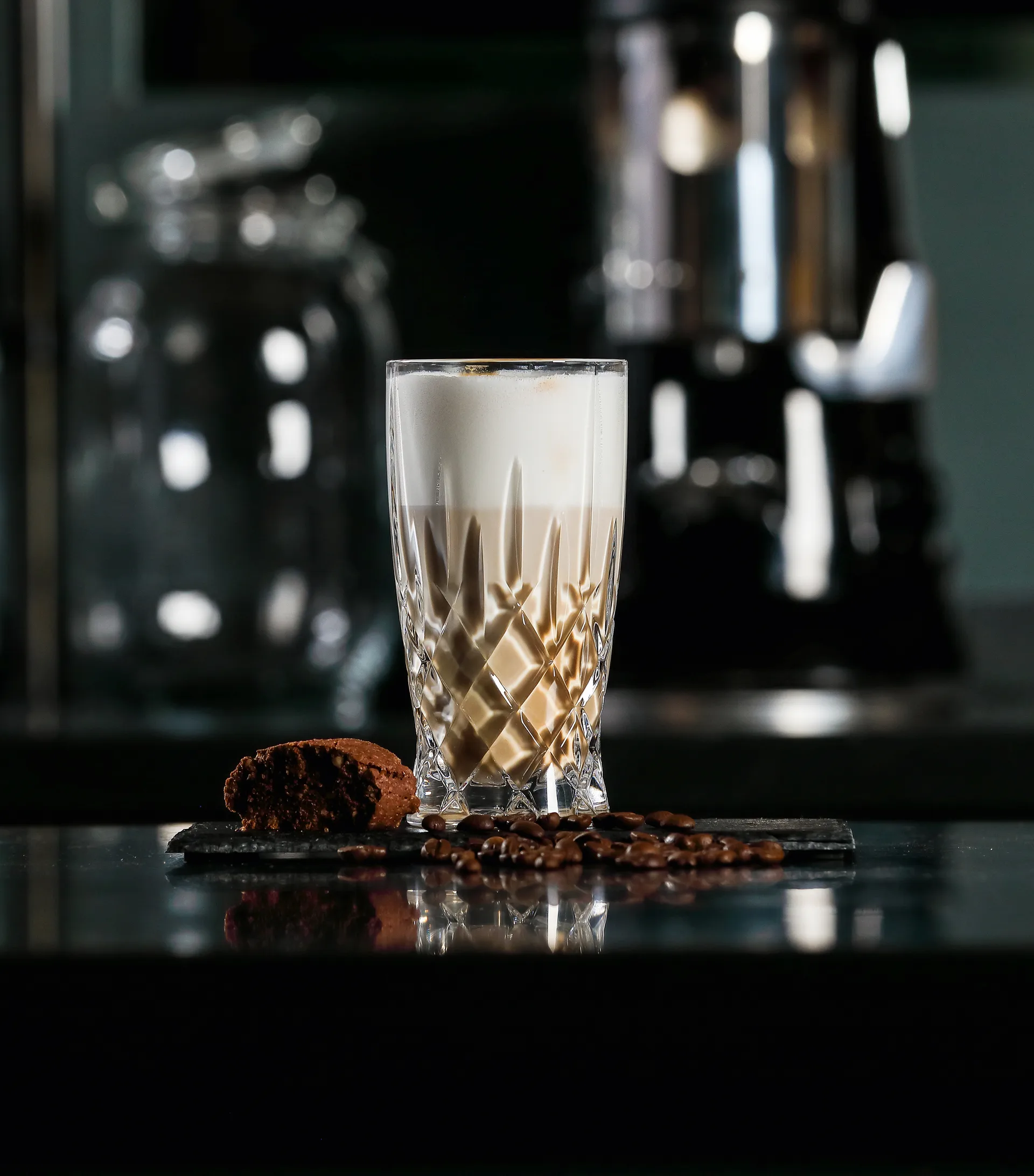 2 Vasos Latte Noblesse Barista 35 cl, Clear Nachtmann