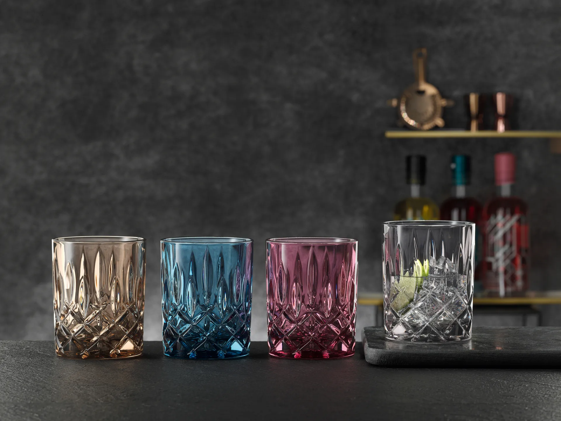 2 Vasos Noblesse 29,5 cl, Smoke Nachtmann