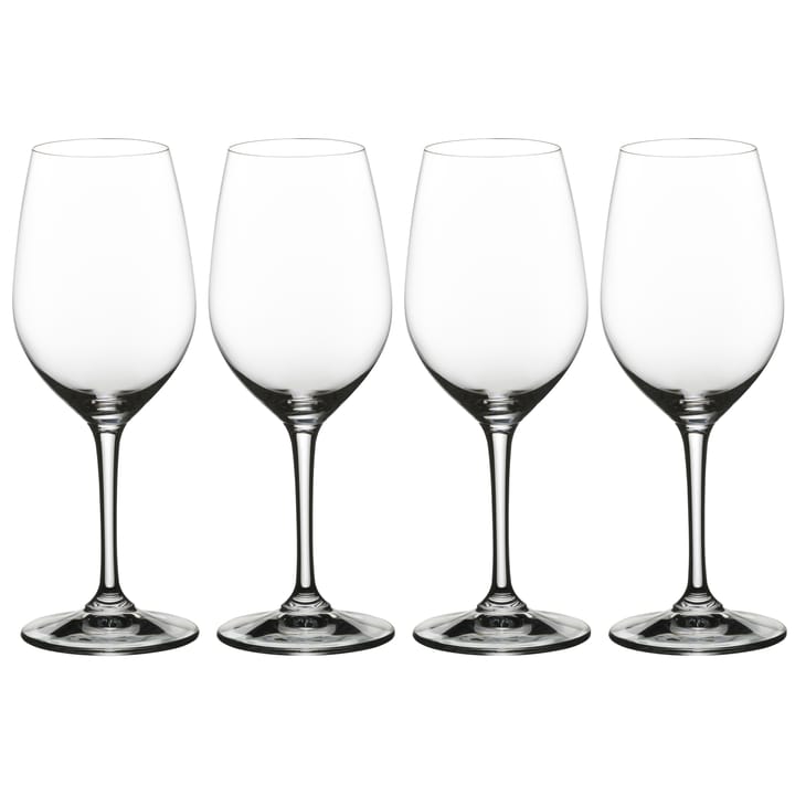4 Copas de vino blanco Vivino 37 cl - transparente - Nachtmann