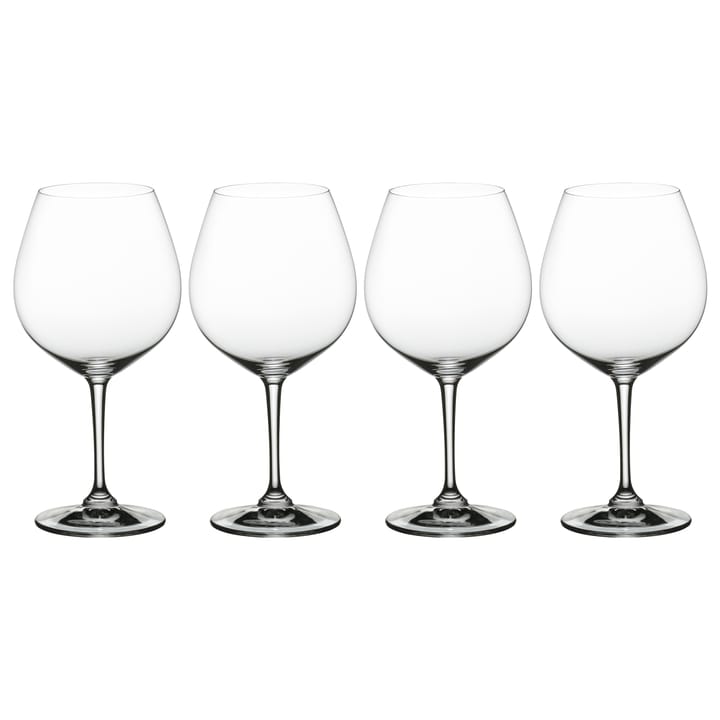 4 Copas de vino tinto burgundy Vivino 70 cl - transparente - Nachtmann
