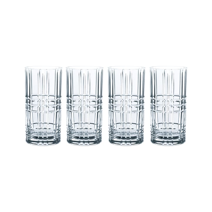 4 Vasos altos Square 37 cl - 44 cl - Nachtmann