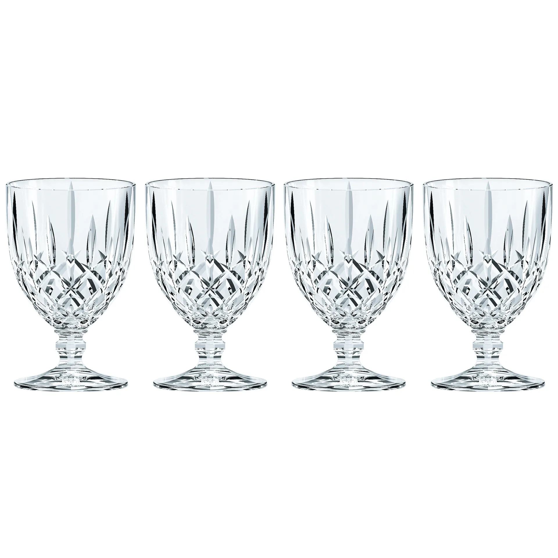 4 Vasos con pie Noblesse, transparente Nachtmann