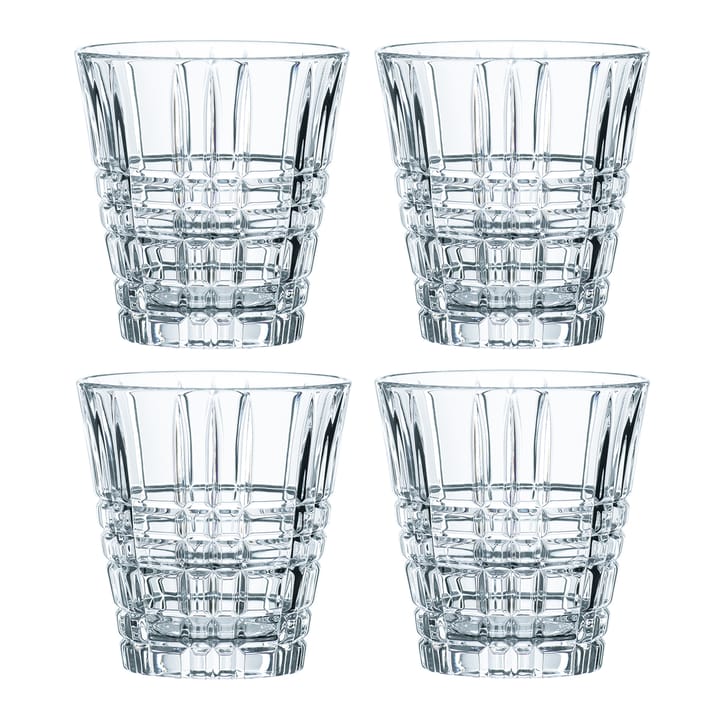 4 Vasos de bebida Square 26 cl - Transparente - Nachtmann