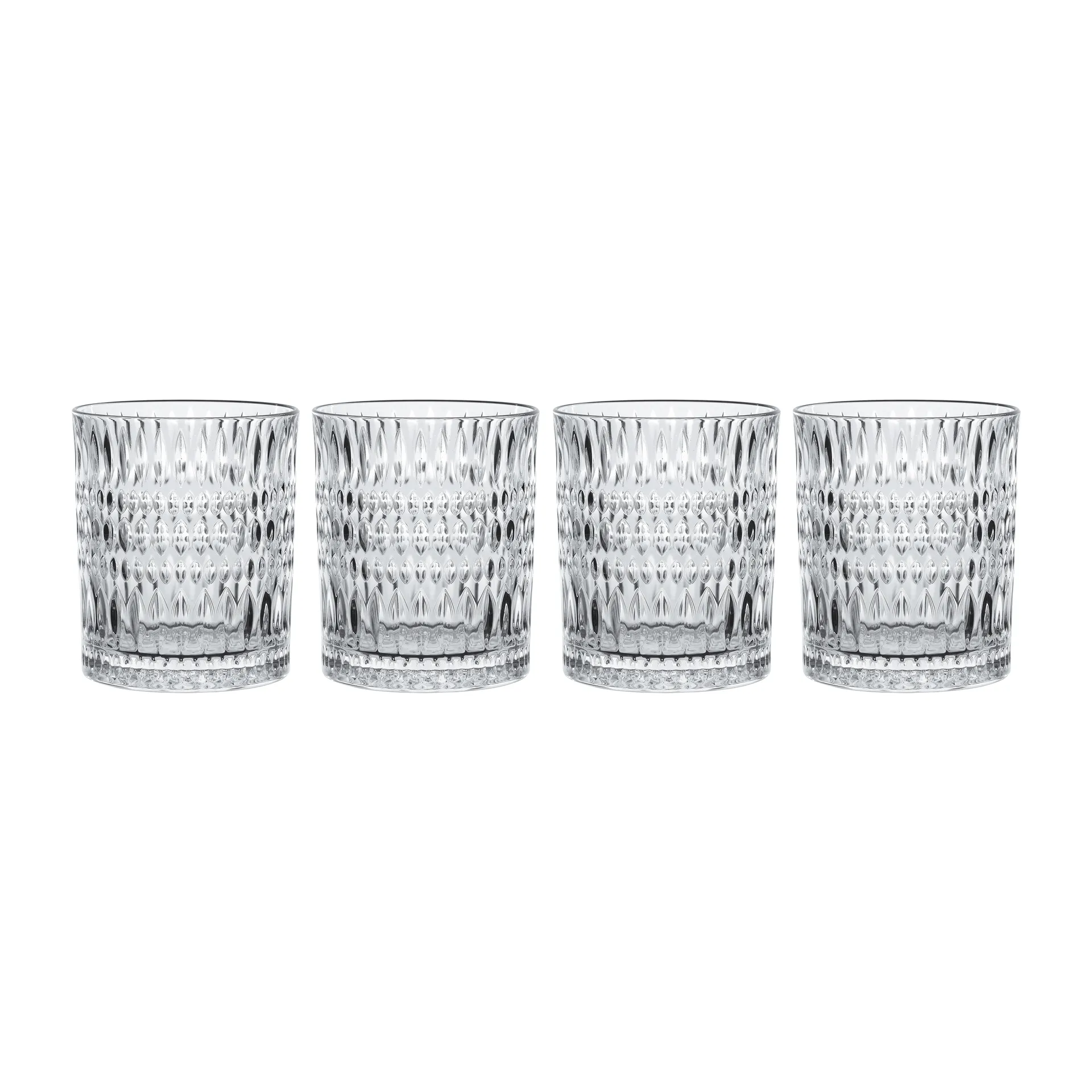4 Vasos Ethno 29,4 cl, transparente Nachtmann
