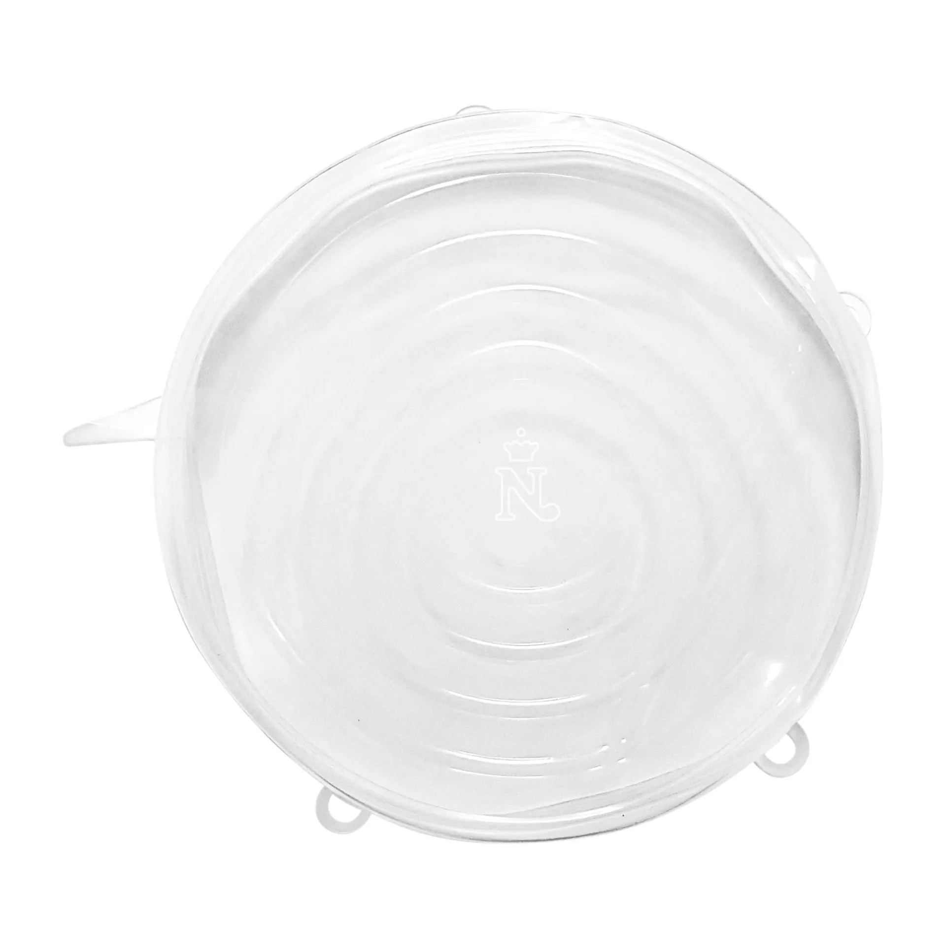 Boles con tapa de silicona Bossa Nova Ø23 cm, transparente Nachtmann