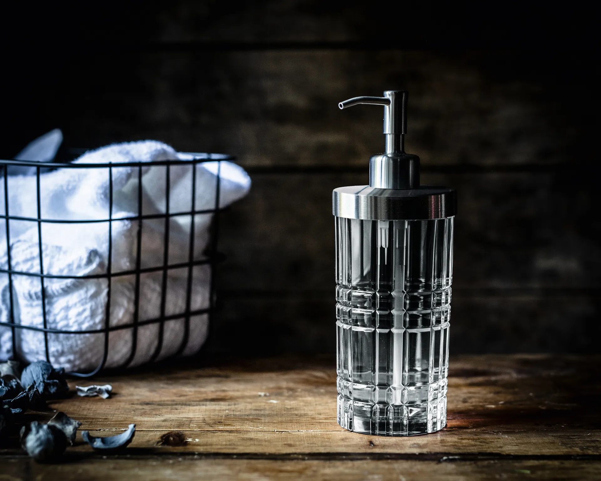 Dispensador de jabón Square 21,5 cm, Transparente Nachtmann