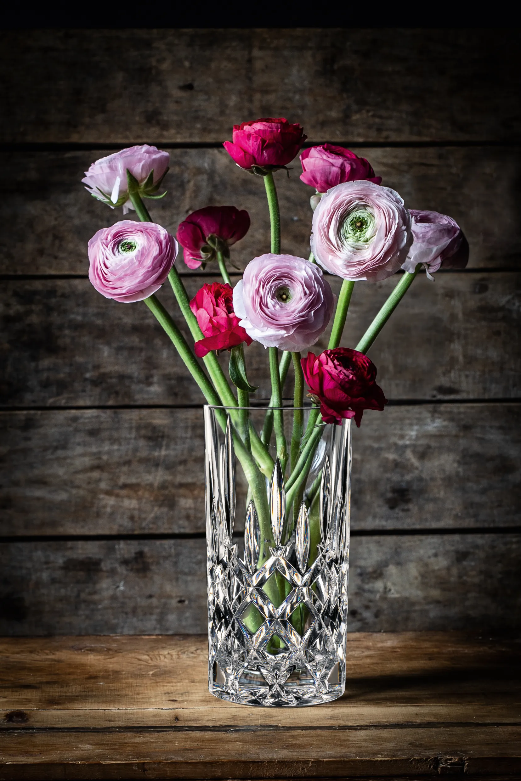 Jarrón Noblesse, Cristal, 23 cm Nachtmann