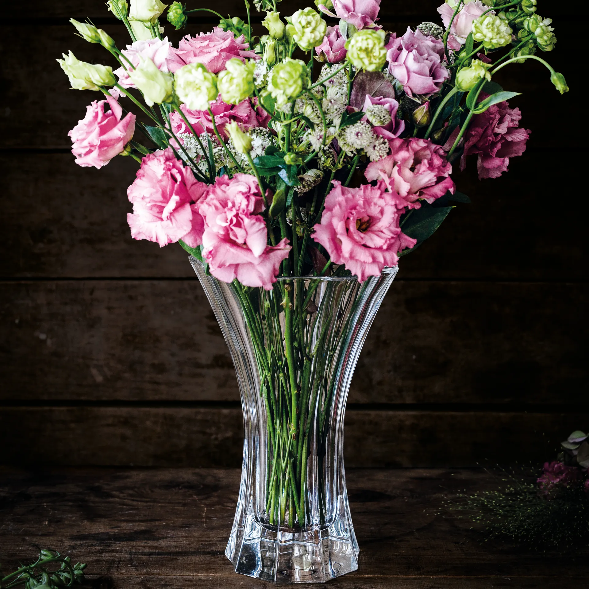 Jarrón Saphir 24 cm, transparente Nachtmann