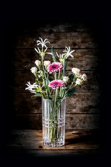 Jarrón Square - Cristal, 23 cm - Nachtmann