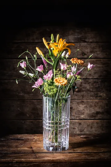 Jarrón Square - Cristal, 28 cm - Nachtmann