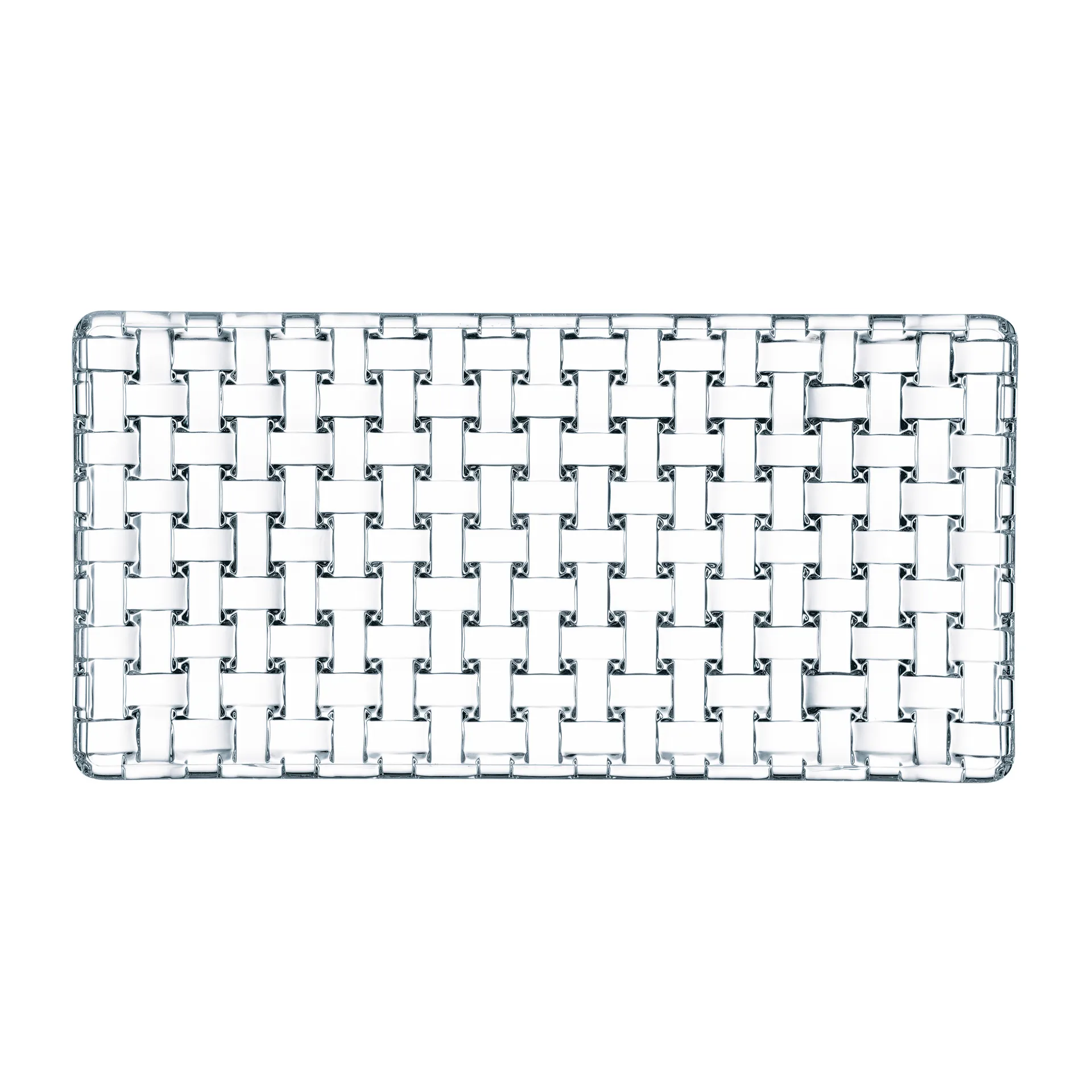 Plato Bossa Nova 14x28 cm, transparente Nachtmann