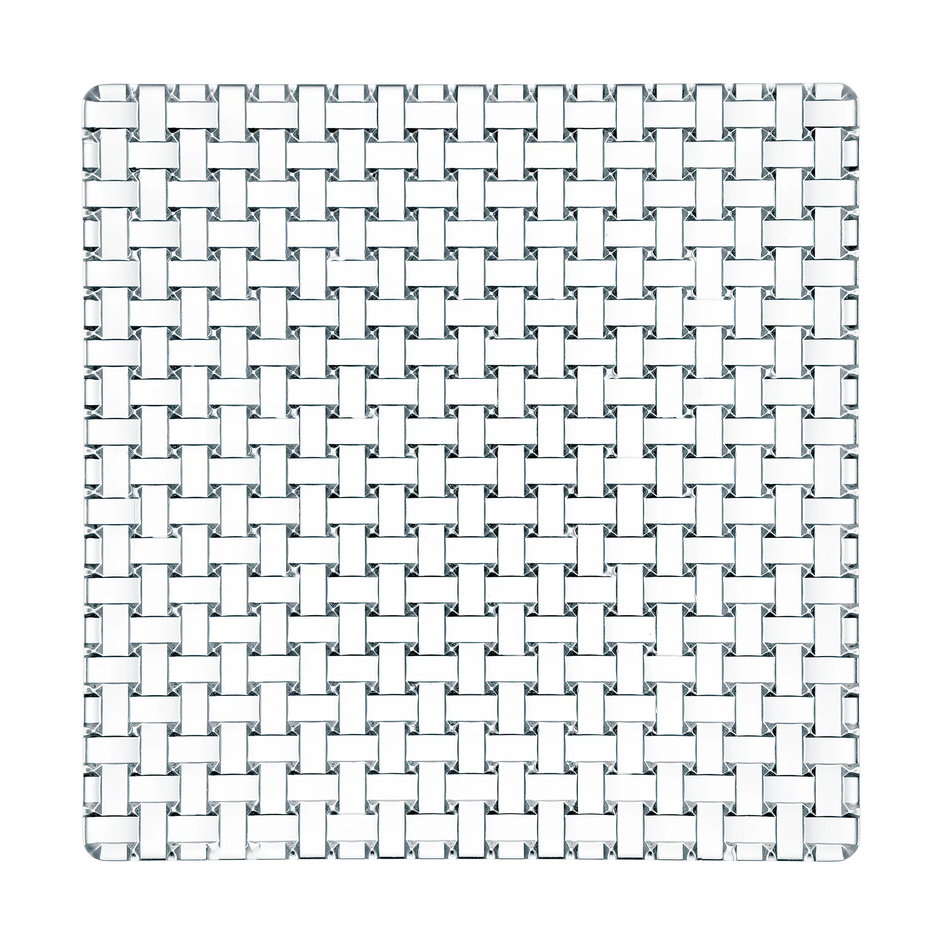 Plato Bossa Nova 28x28 cm, transparente Nachtmann
