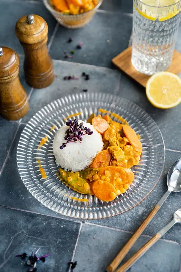 Plato Ethno - 2-pack, cristal, Ø32 cm - Nachtmann