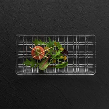 Plato Square 14x28 cm - transparente - Nachtmann