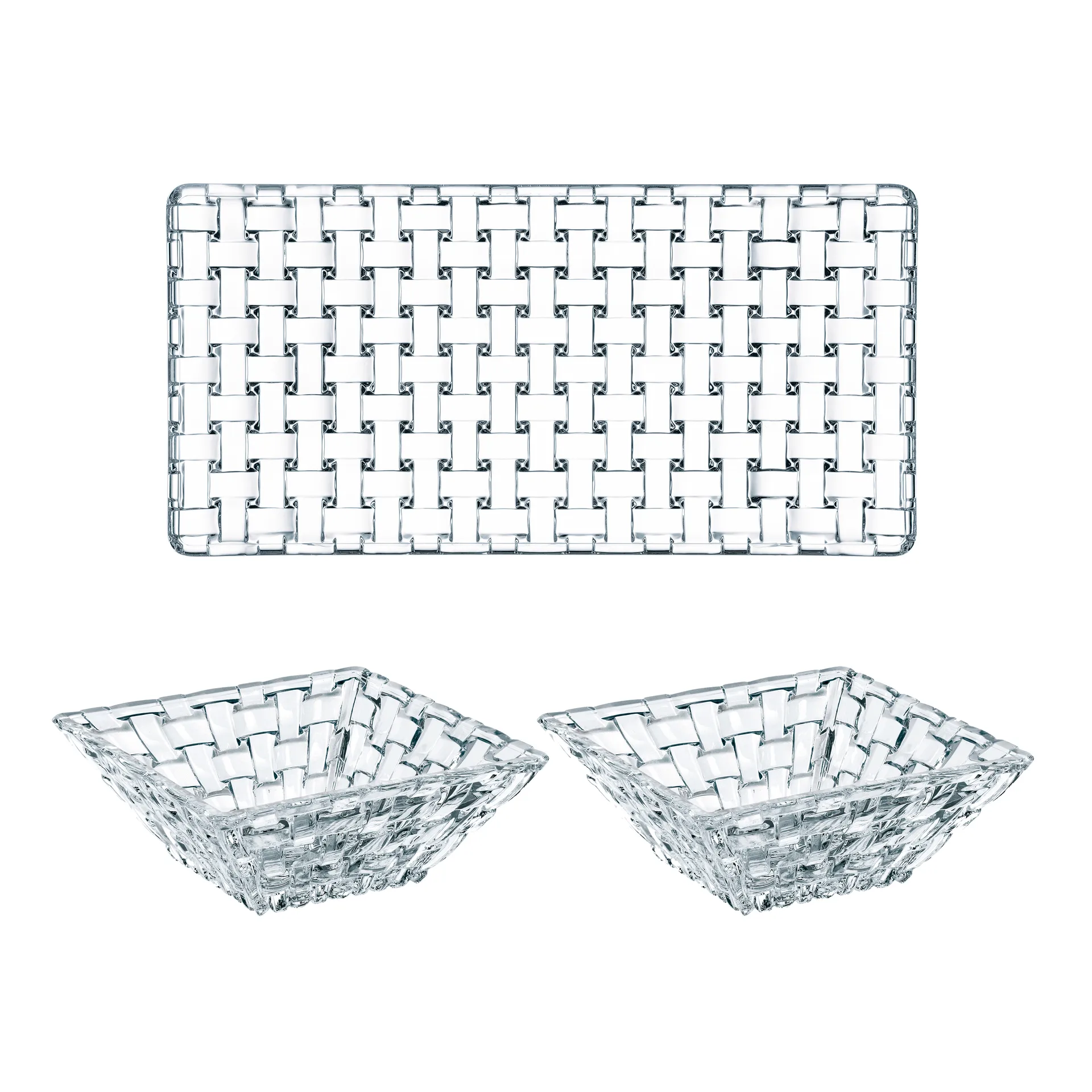 Set de servir Bossa Nova 3 piezas, transparente Nachtmann