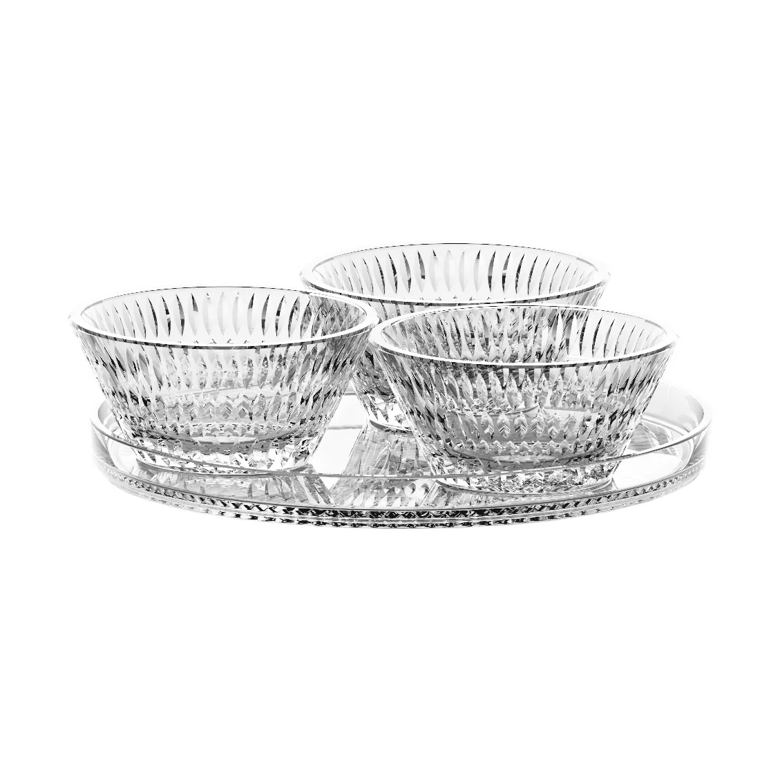 Set de servir Ethno , Cristal, 4 piezas Nachtmann