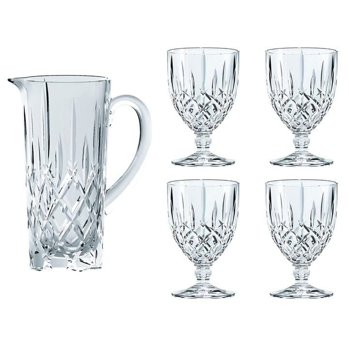 Set Jarra y 4 vasos Noblesse - Transparente - Nachtmann