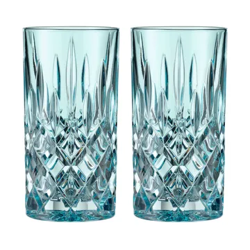Vaso Noblesse Longdrink 39,5 cl 2-pack - Aqua - Nachtmann