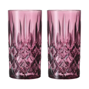 Vaso Noblesse Longdrink 39,5 cl 2-pack - Berry - Nachtmann