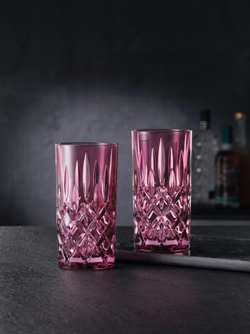 Vaso Noblesse Longdrink 39,5 cl 2-pack - Berry - Nachtmann