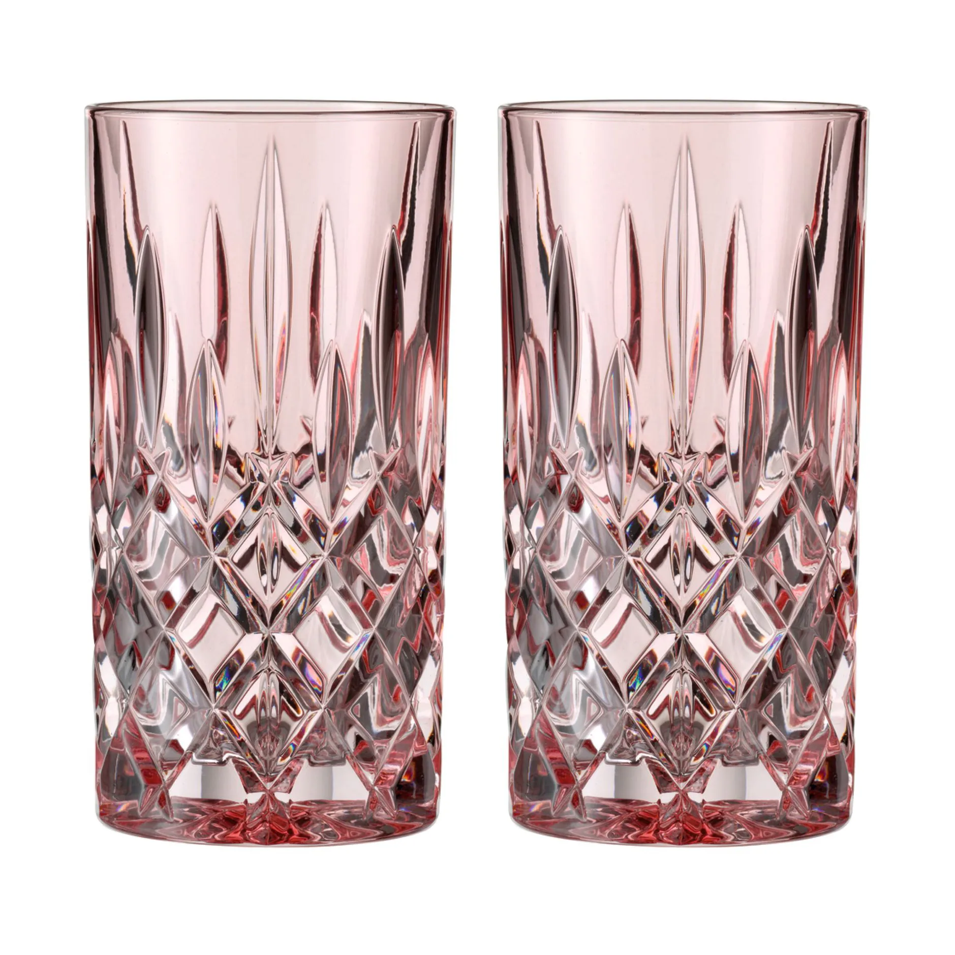 Vaso Noblesse Longdrink 39,5 cl 2-pack, Rosé Nachtmann