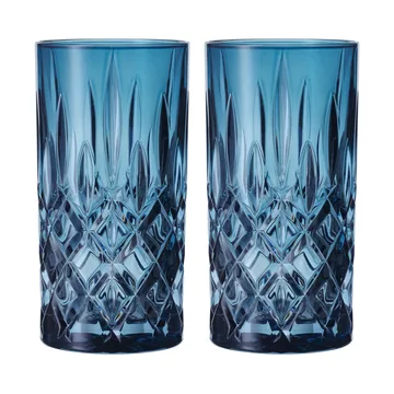 Vaso Noblesse Longdrink 39,5 cl 2-pack - Vintage blue - Nachtmann