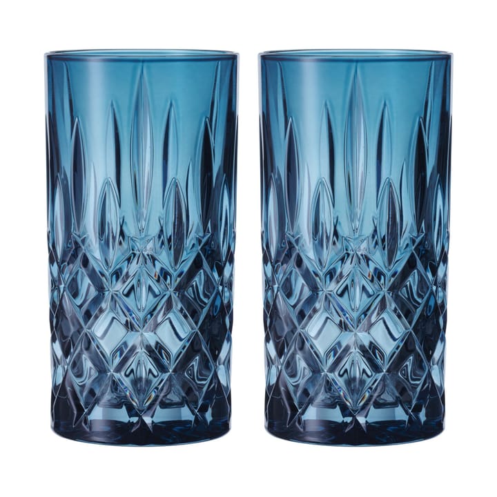 Vaso Noblesse Longdrink 39,5 cl 2-pack - Vintage blue - Nachtmann
