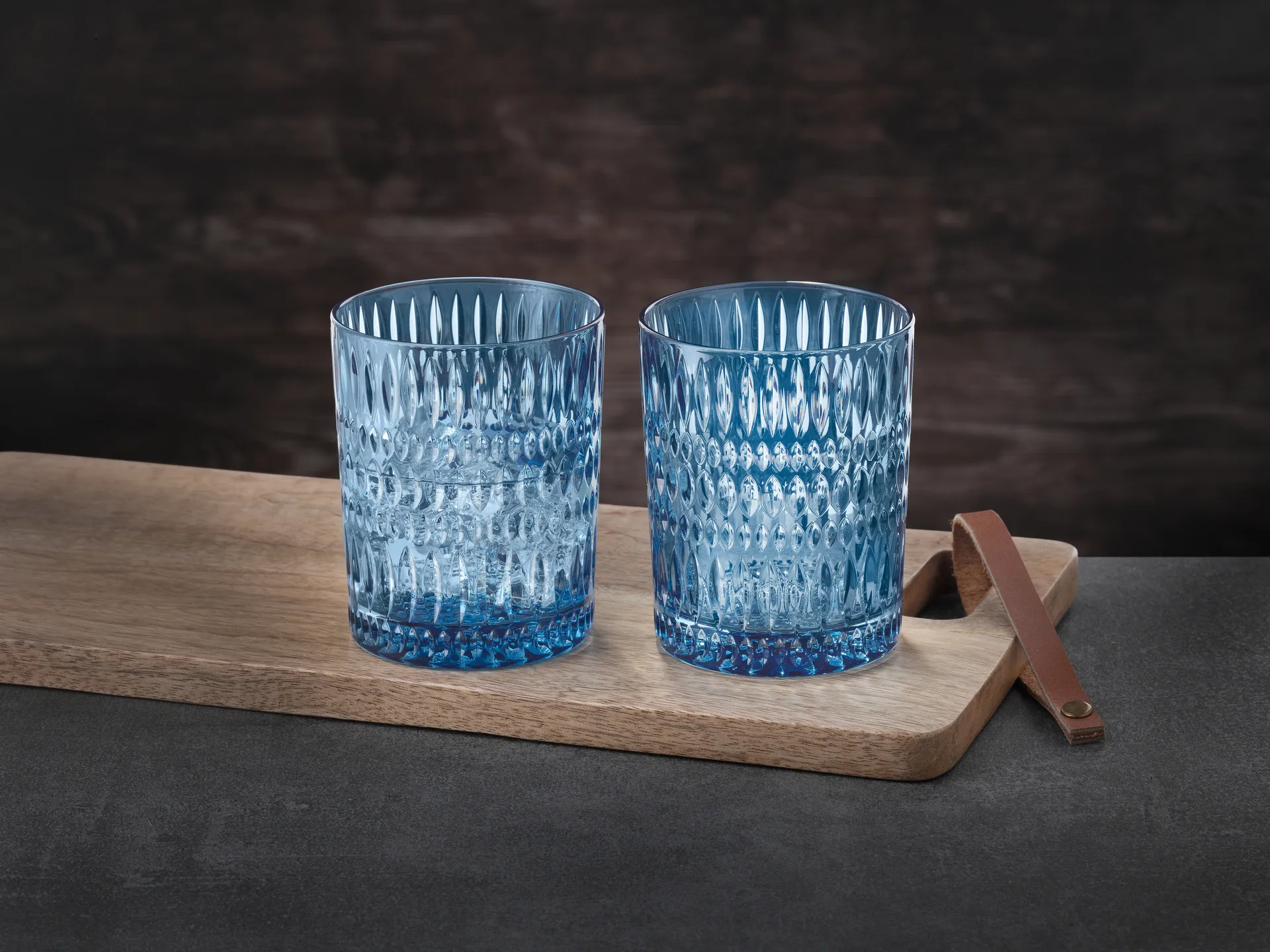 Vasos Ethno 30,4 cl, 2-pack, Vintage blue Nachtmann