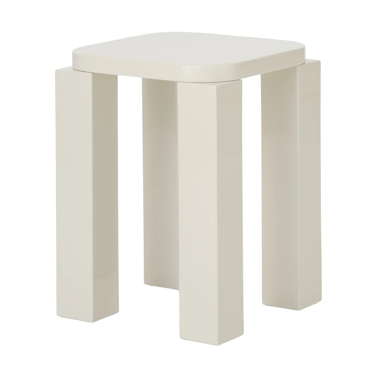Atlas taburete, Crema New Works
