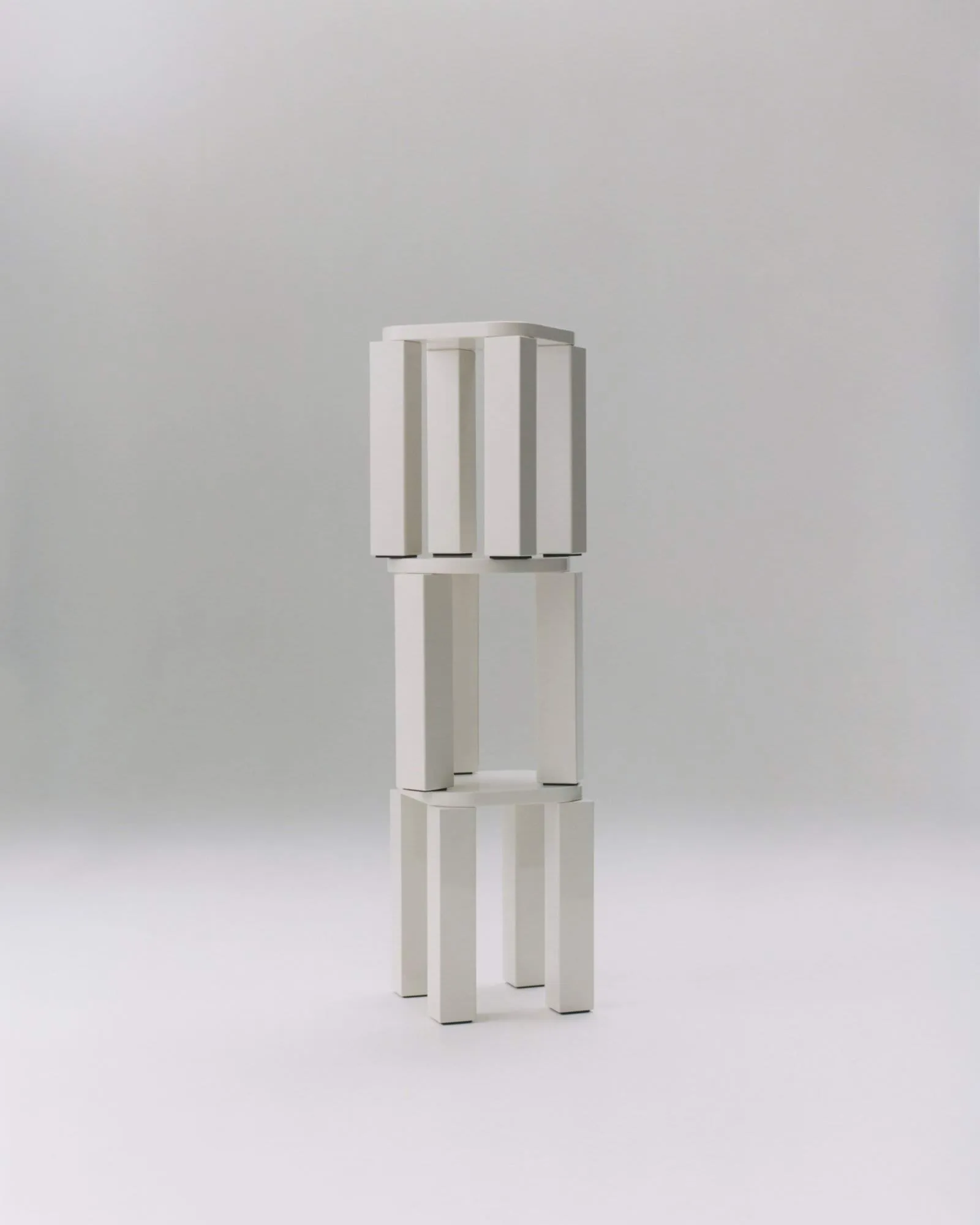 Atlas taburete, Crema New Works