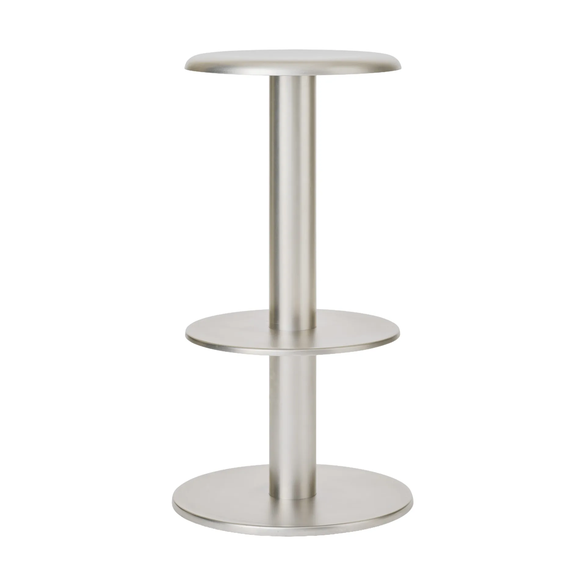 Coupe taburete de bar, Acero inoxidable, 76 cm New Works