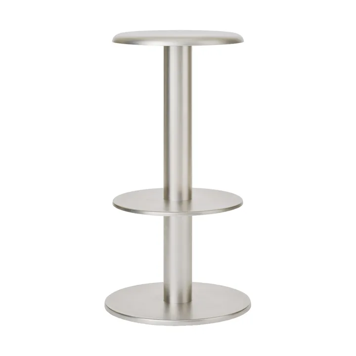 Coupe taburete de bar - Acero inoxidable, 76 cm - New Works