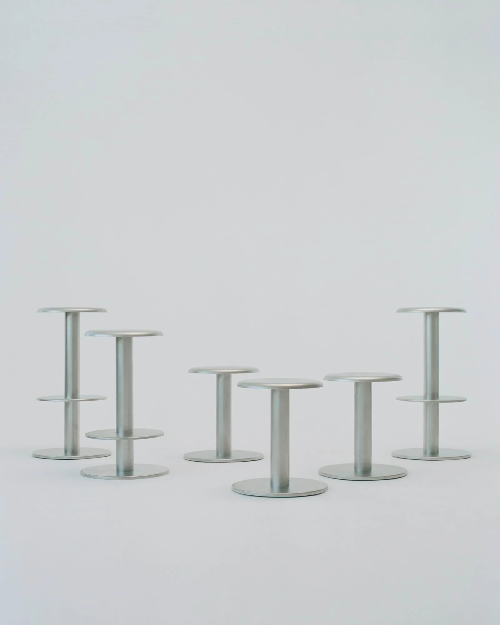 Coupe taburete de bar, Acero inoxidable, 76 cm New Works